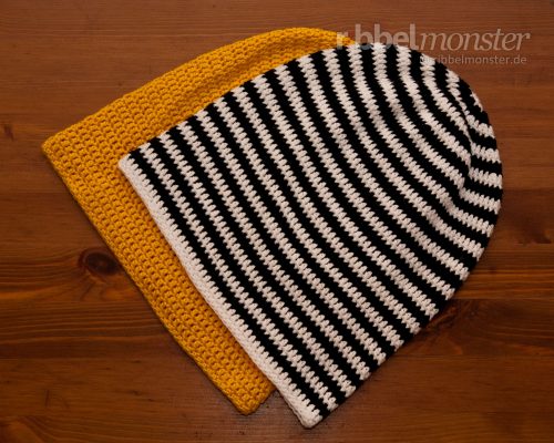 Crochet Hat – Long Beanie with Treble Crochet Stitches
