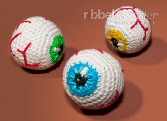 Amigurumi – Crochet Eyeball