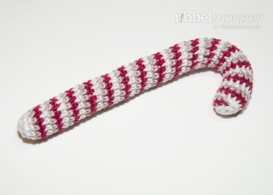 Amigurumi – Crochet Big Striped Candy Cane