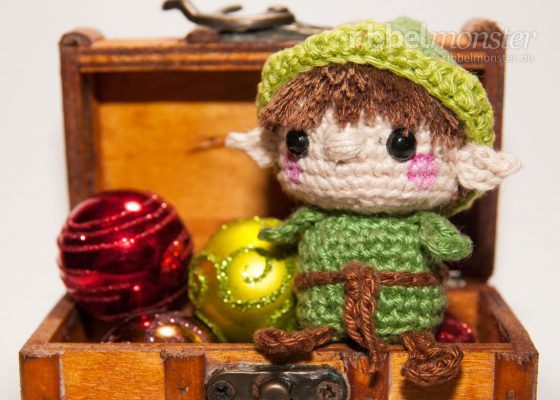 Amigurumi – Minimee Crochet Elf “Tinsel”