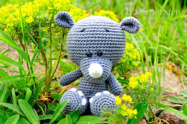 Amigurumi – Crochet Rhino “Piko”