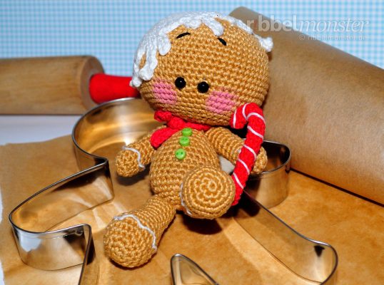 Amigurumi – Crochet Gingerbread Man “Pepe”