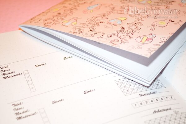 Printable – Tinker DIY Project Book – dotted A5