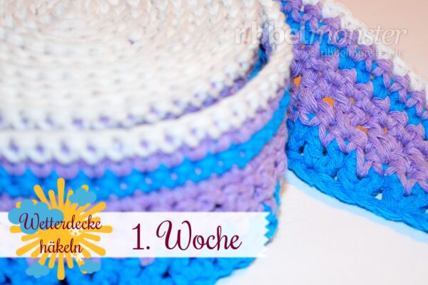 Crochet Weather Blanket – CAL – 1st Week