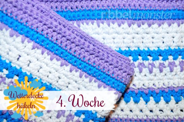 Crochet Weather Blanket – CAL – 4th Week