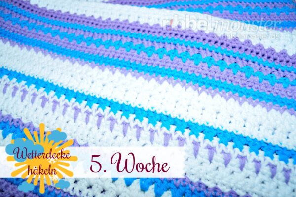 Crochet Weather Blanket – CAL – 5th Week
