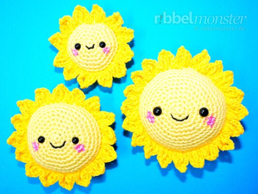 Amigurumi – Crochet Suns “Sunshine”
