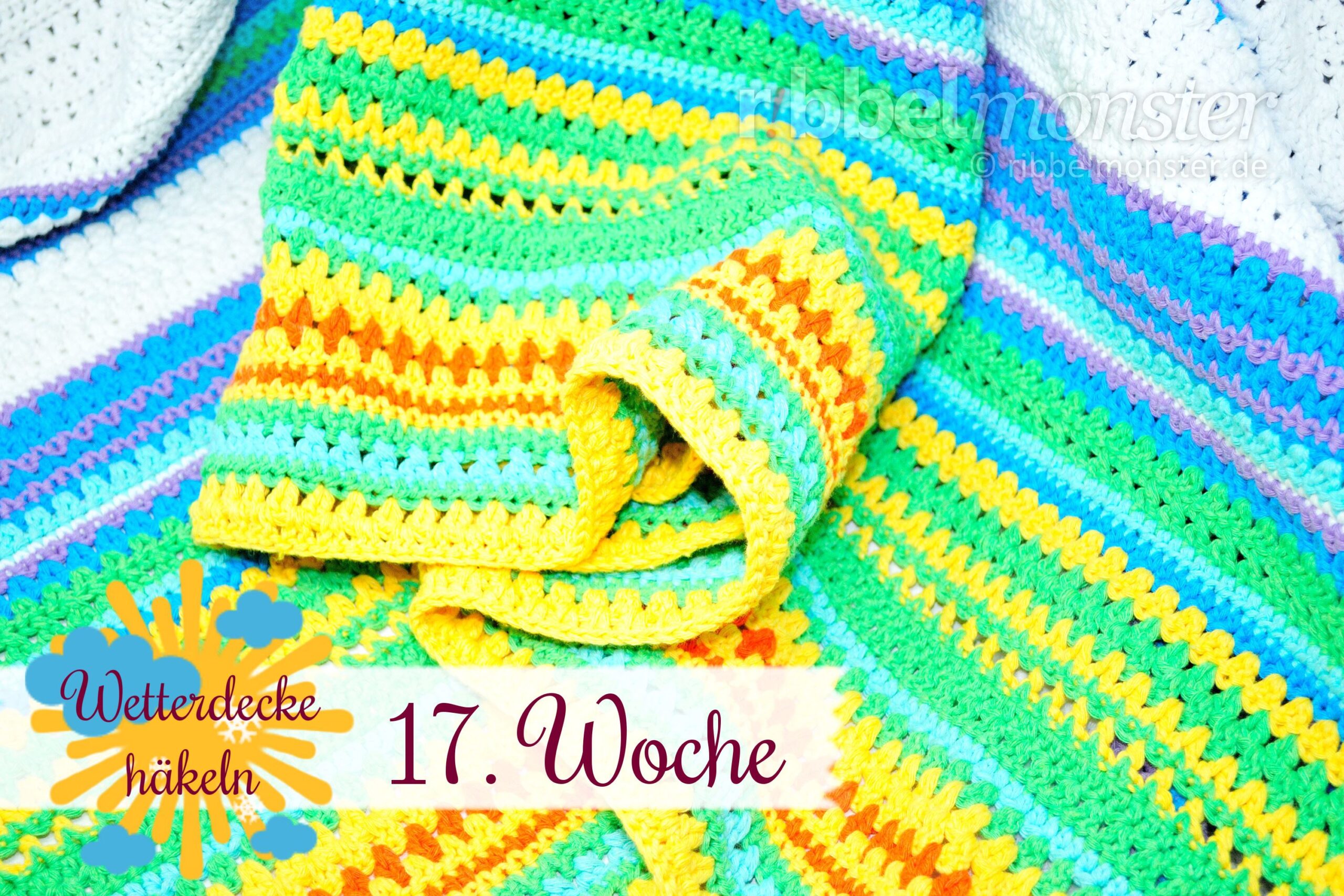 Crochet Weather Blanket – CAL – 17th Week