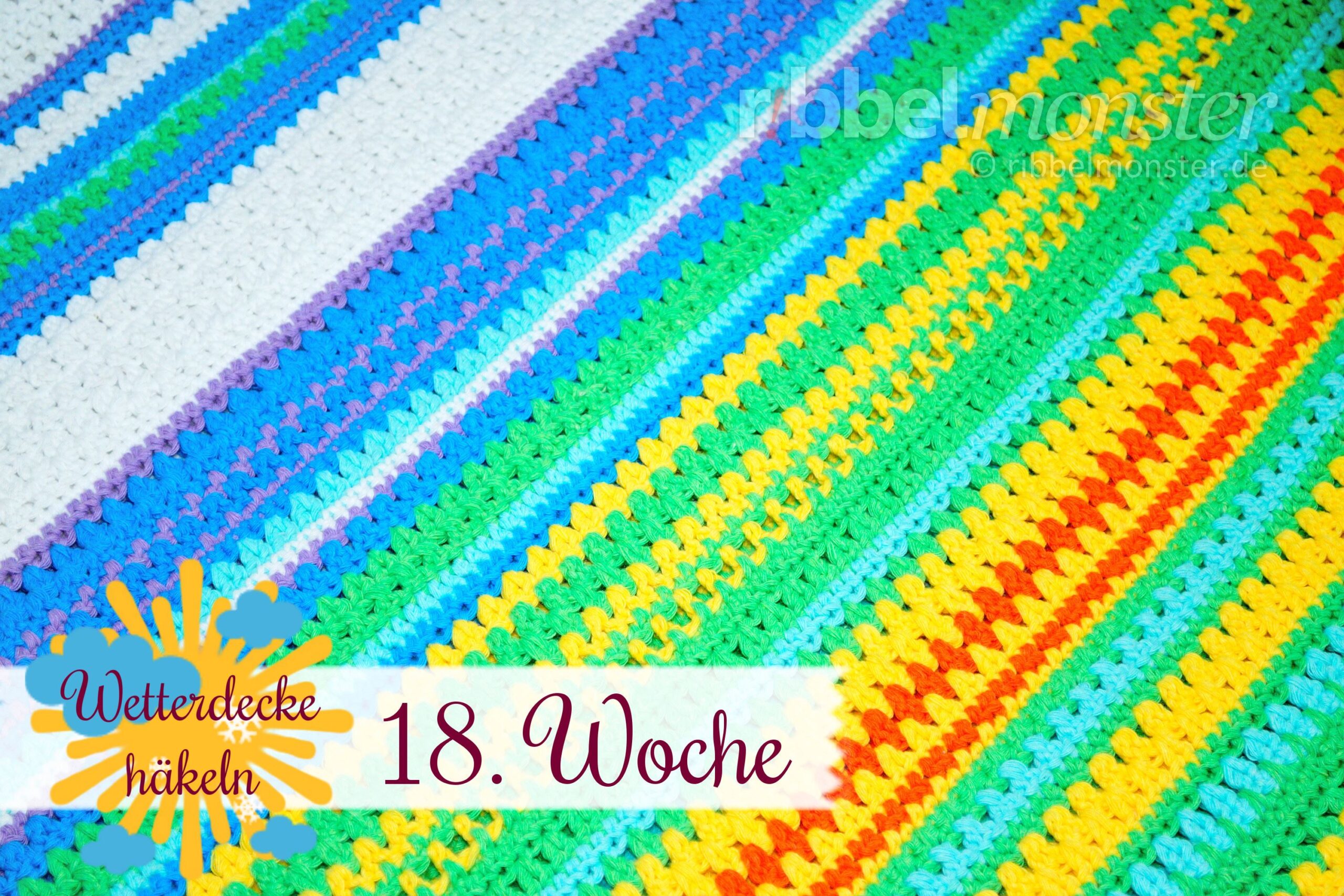 Crochet Weather Blanket – CAL – 18th Week