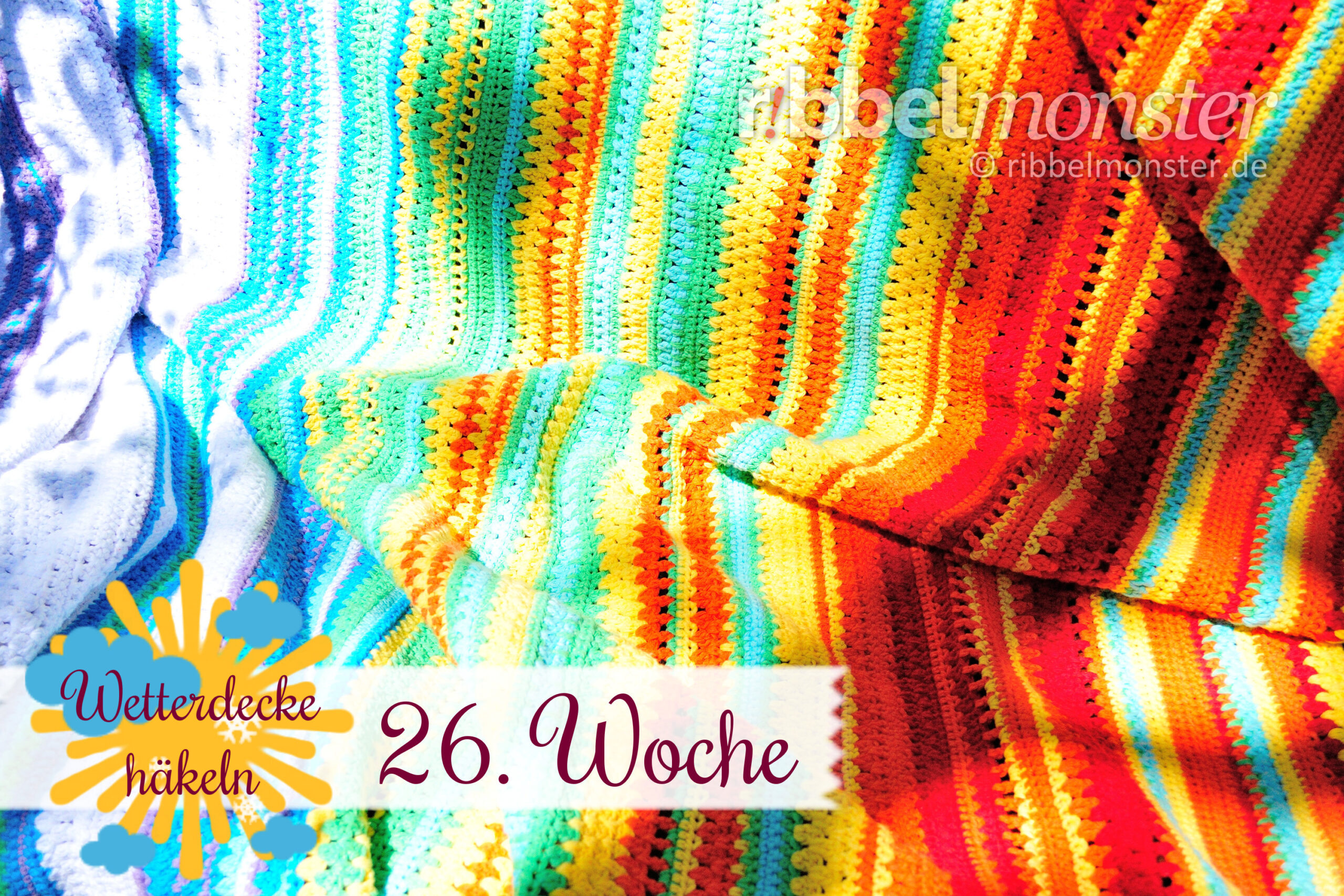 Crochet Weather Blanket – CAL – 26th Week
