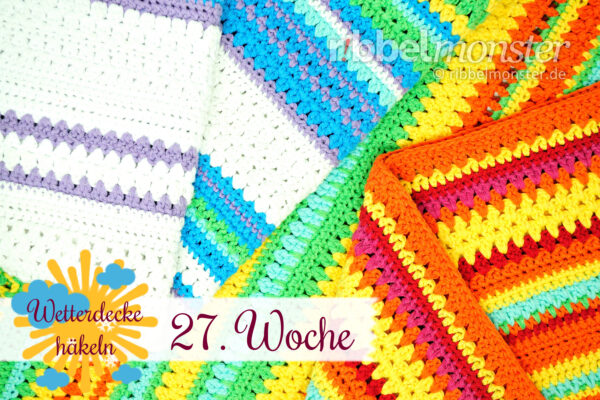 Crochet Weather Blanket – CAL – 27th Week