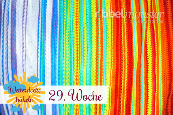 Crochet Weather Blanket – CAL – 29th Week