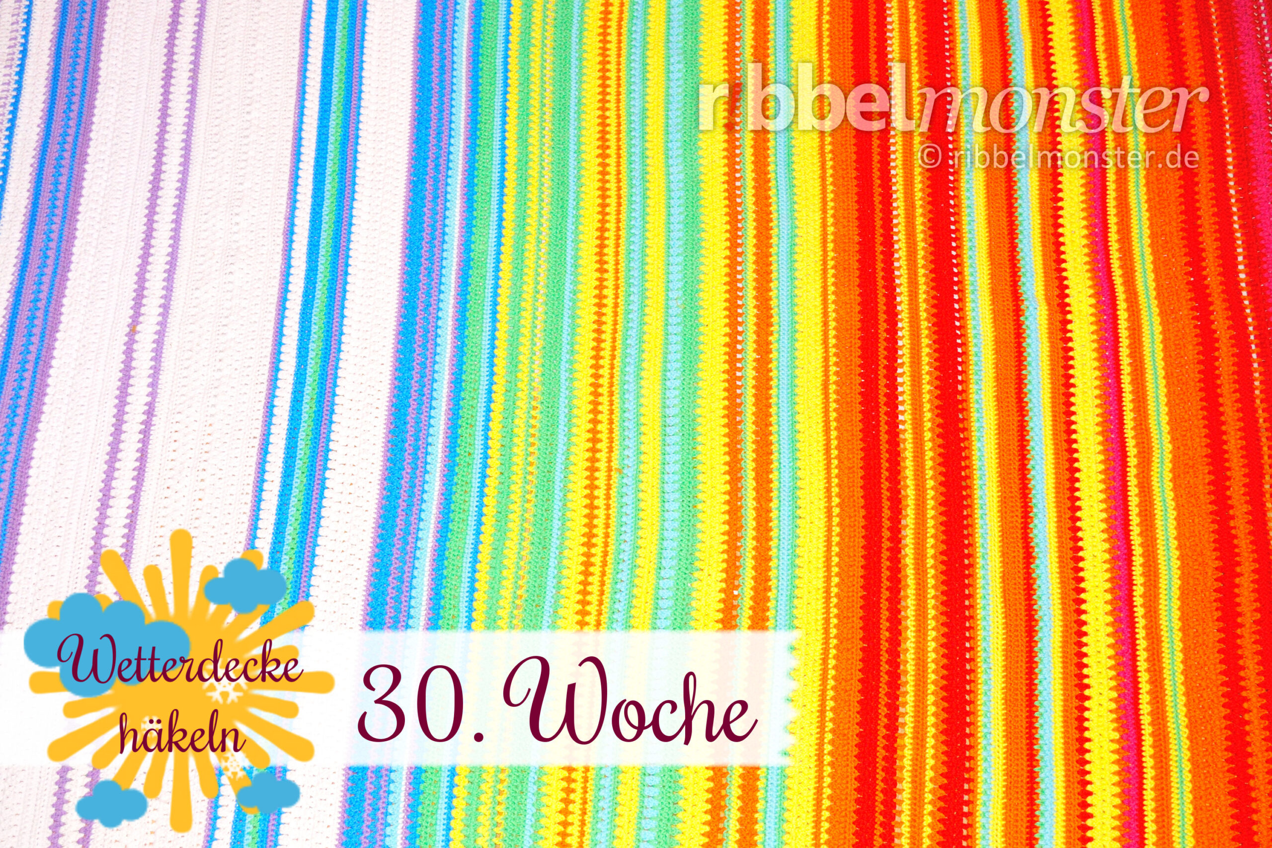 Crochet Weather Blanket – CAL – 30th Week