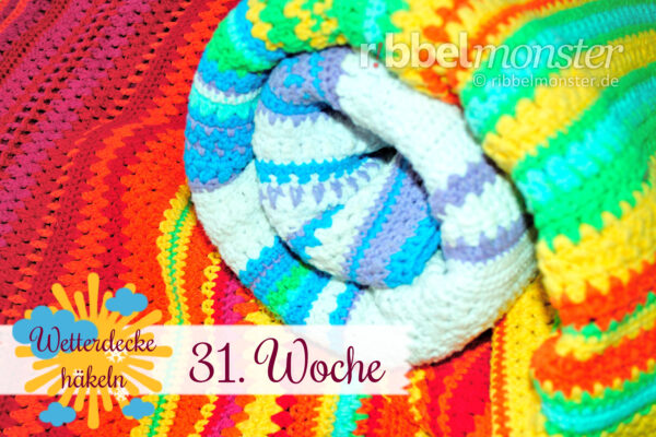 Crochet Weather Blanket – CAL – 31st Week
