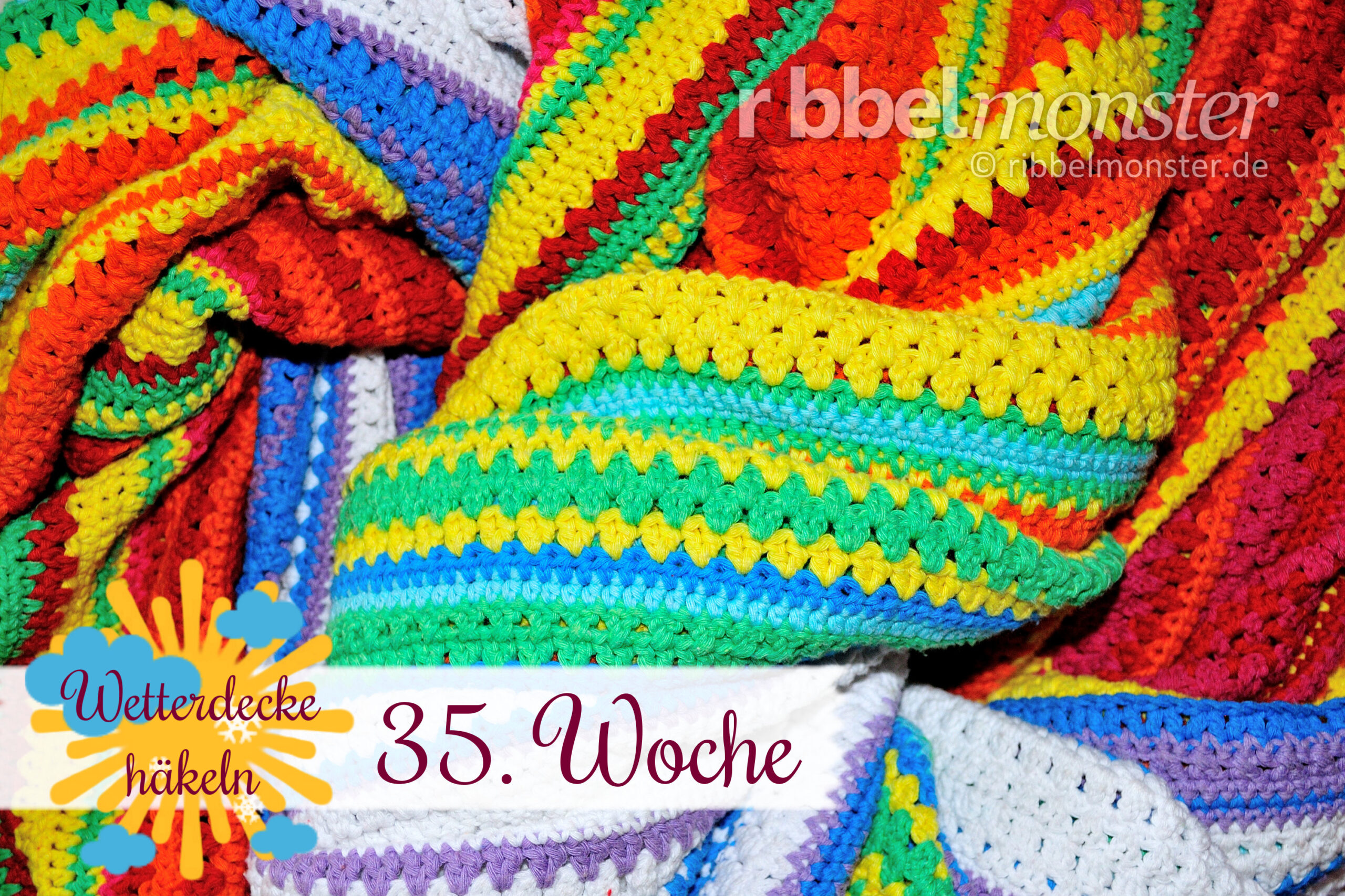 Crochet Weather Blanket – CAL – 35th Week