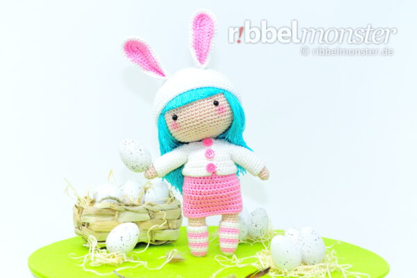 Crochet Cukado Doll – Bunny “Faira”