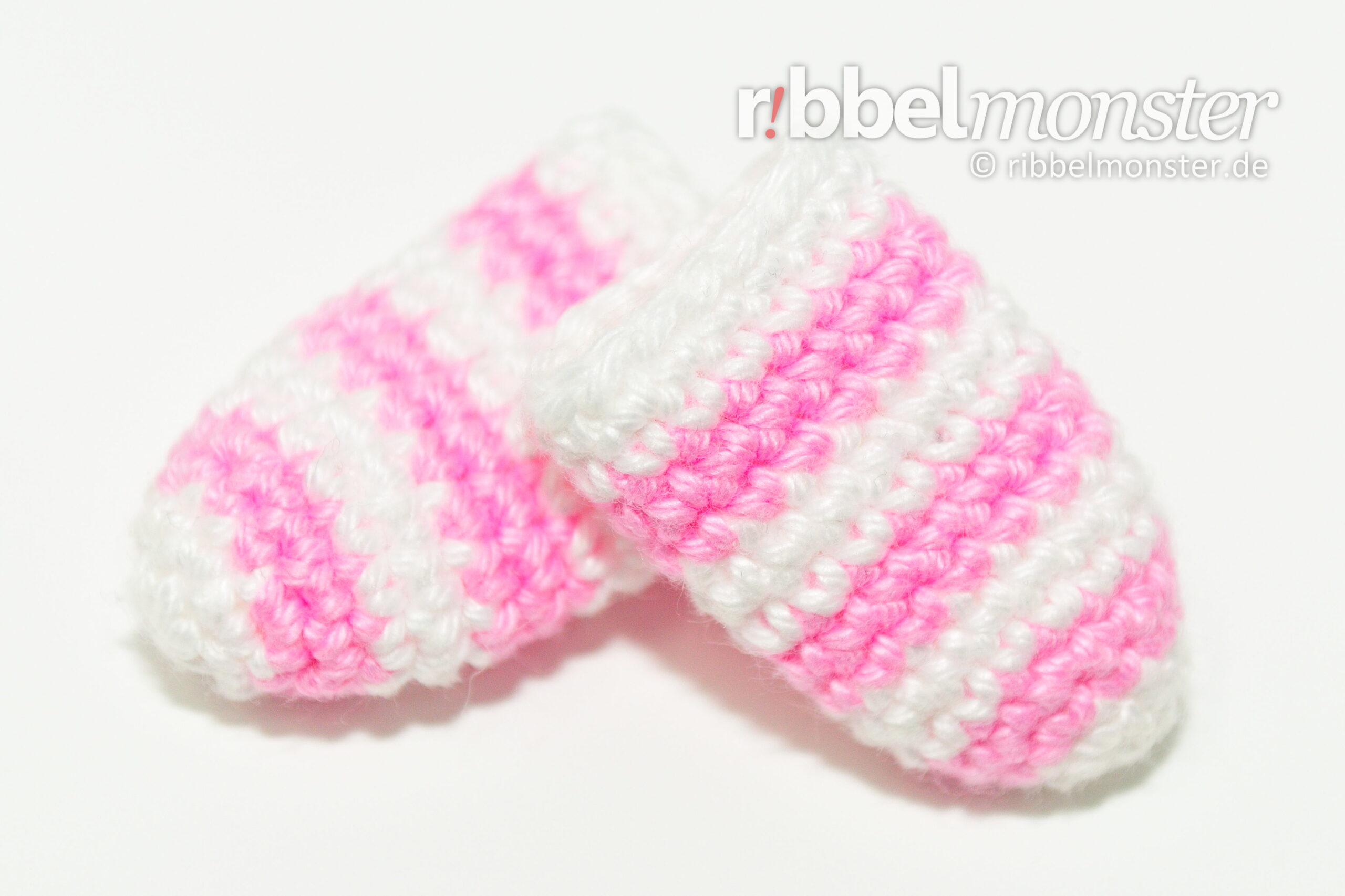 Crochet Cukado Striped Socks “Pippilotta”